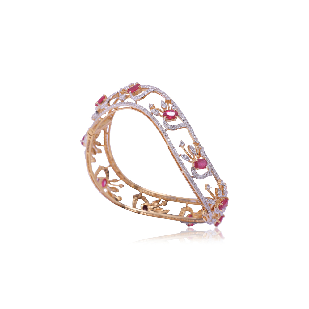 Enchanting Ruby Bangle Enchanting Ruby Bangle