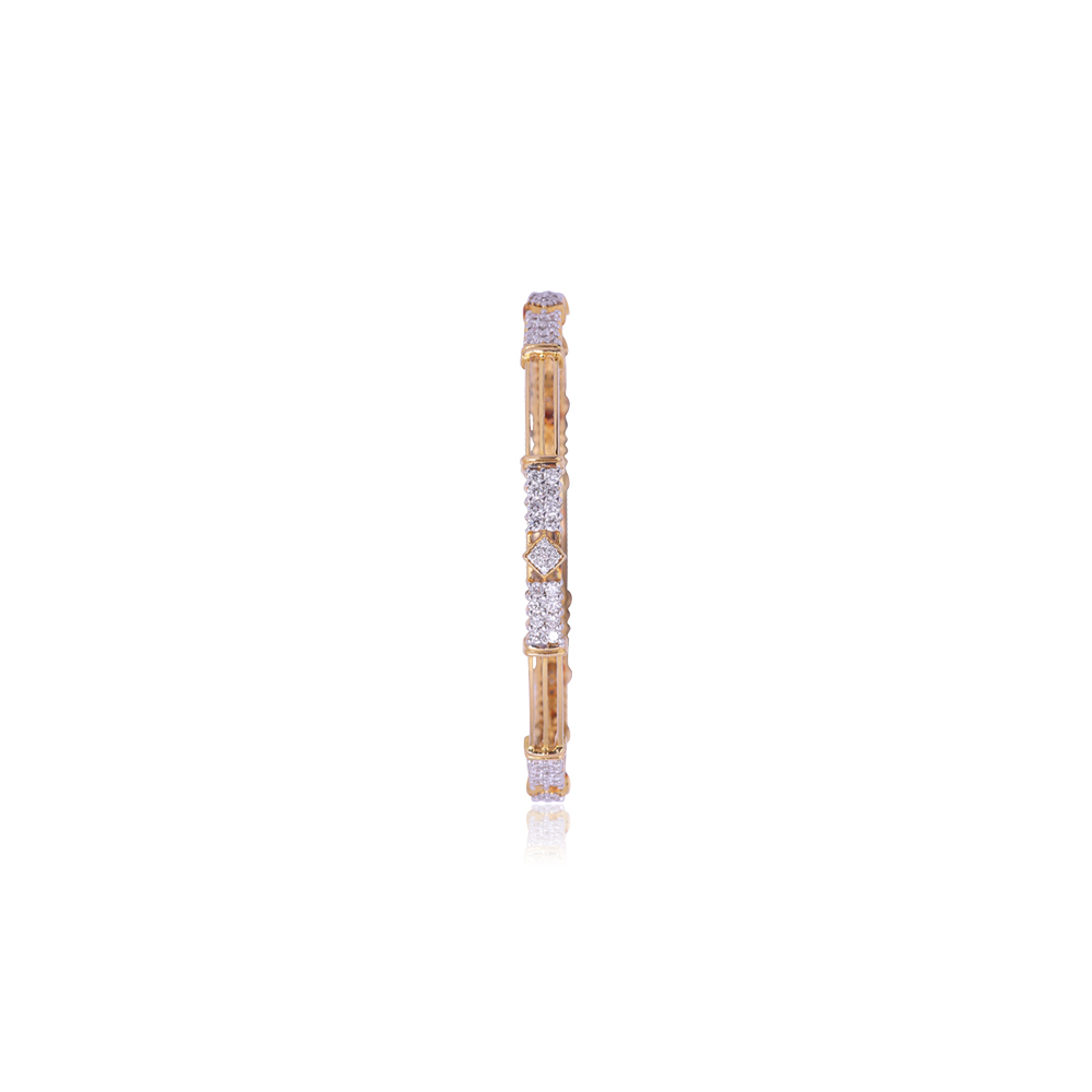 Shimmering Classy Diamond Bangle Shimmering Classy Diamond Bangle