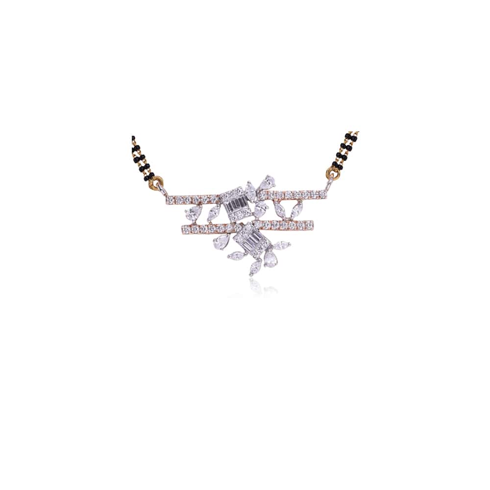Aligned Motif Diamond Pendant Aligned Motif Diamond Pendant