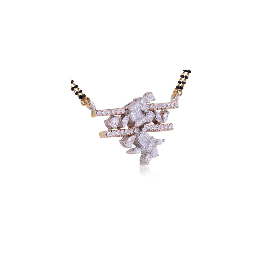 Aligned Motif Diamond Pendant Aligned Motif Diamond Pendant