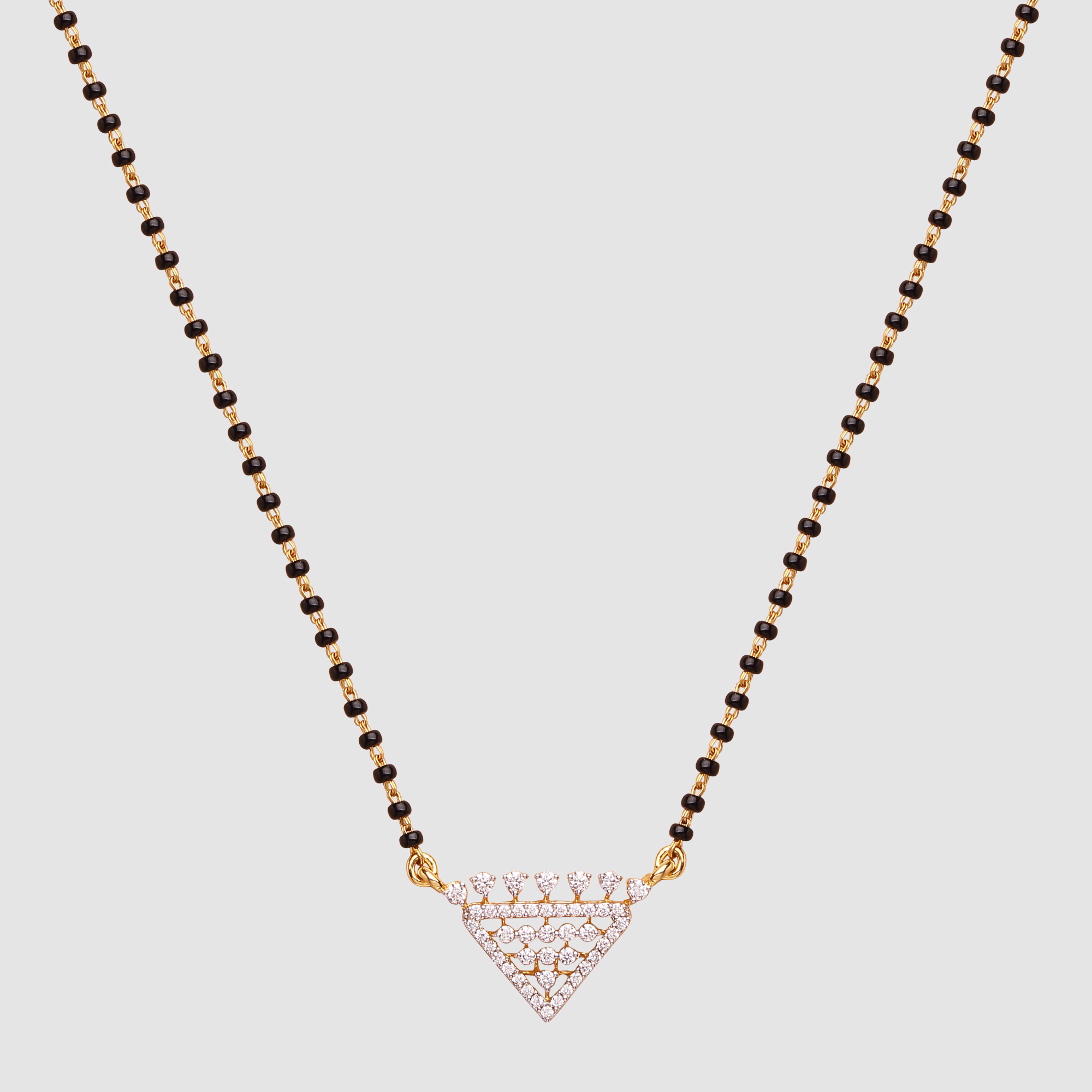 Triangle cut Diamond Pendant Triangle cut Diamond Pendant