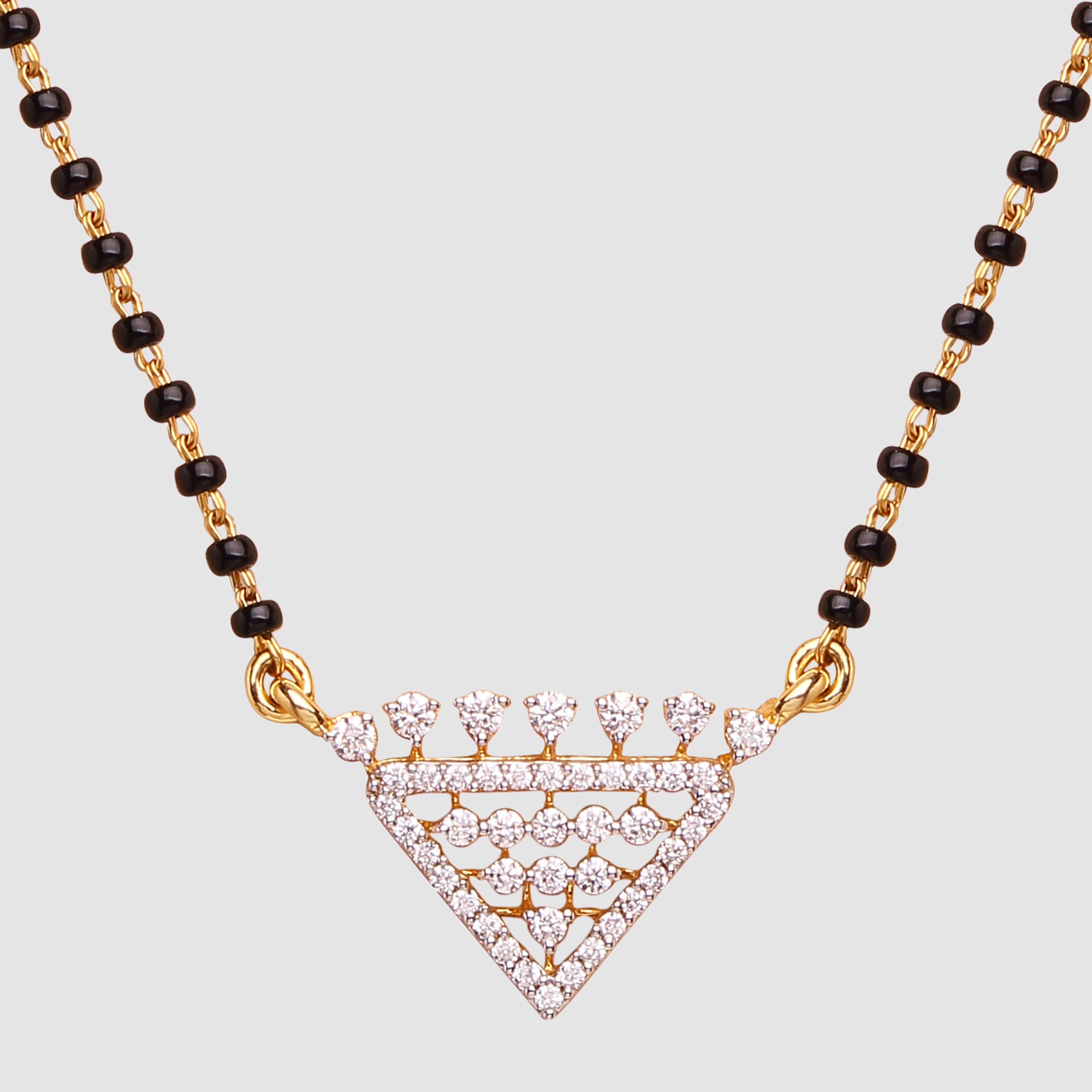 Triangle cut Diamond Pendant Triangle cut Diamond Pendant
