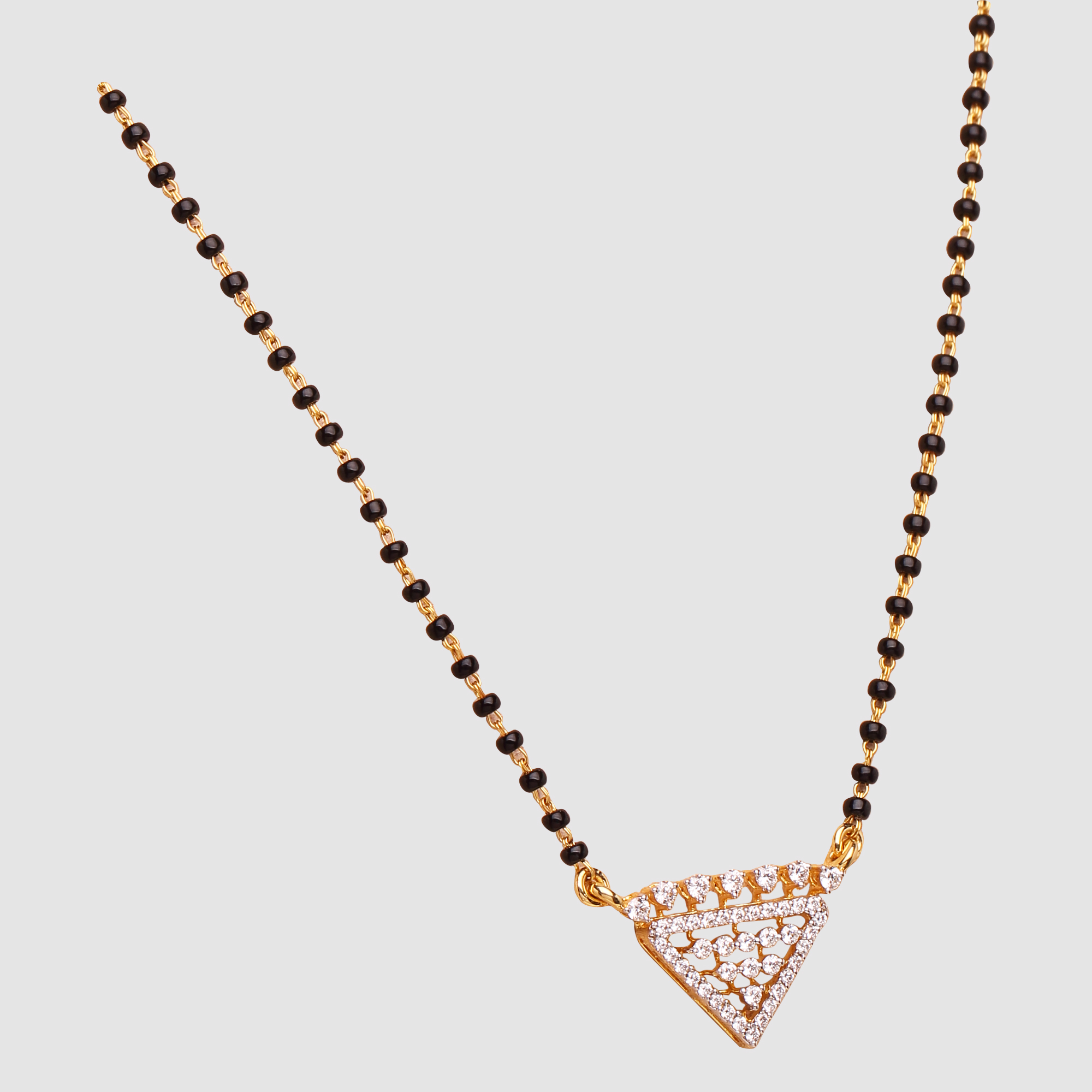 Triangle cut Diamond Pendant Triangle cut Diamond Pendant