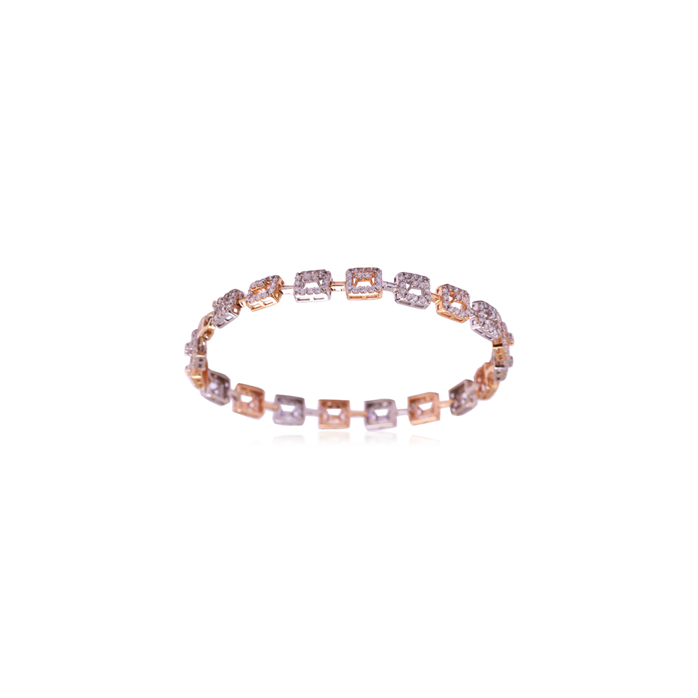 Abstract Diamond Bracelet Abstract Diamond Bracelet
