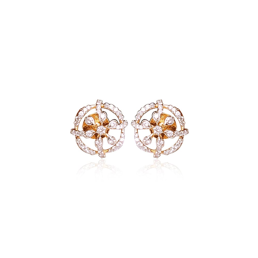 Graceful Diamond Studs Graceful Diamond Studs