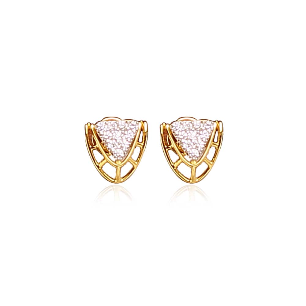 Modern Clustered Diamond Studs Modern Clustered Diamond Studs