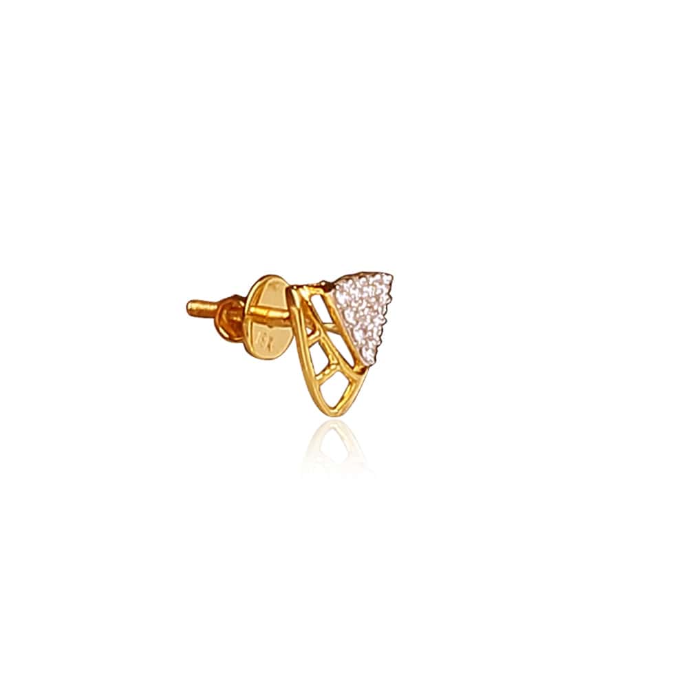 Modern Clustered Diamond Studs Modern Clustered Diamond Studs
