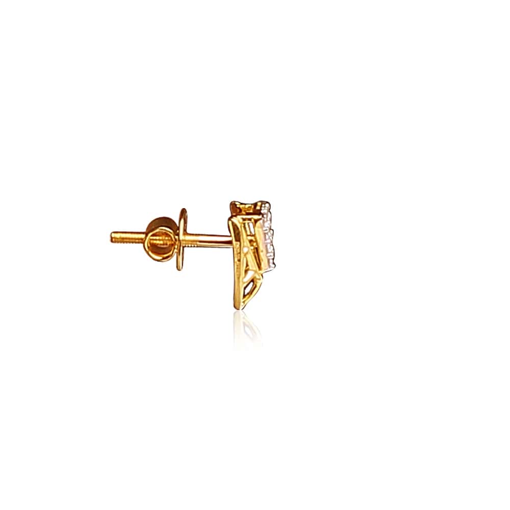 Modern Clustered Diamond Studs Modern Clustered Diamond Studs