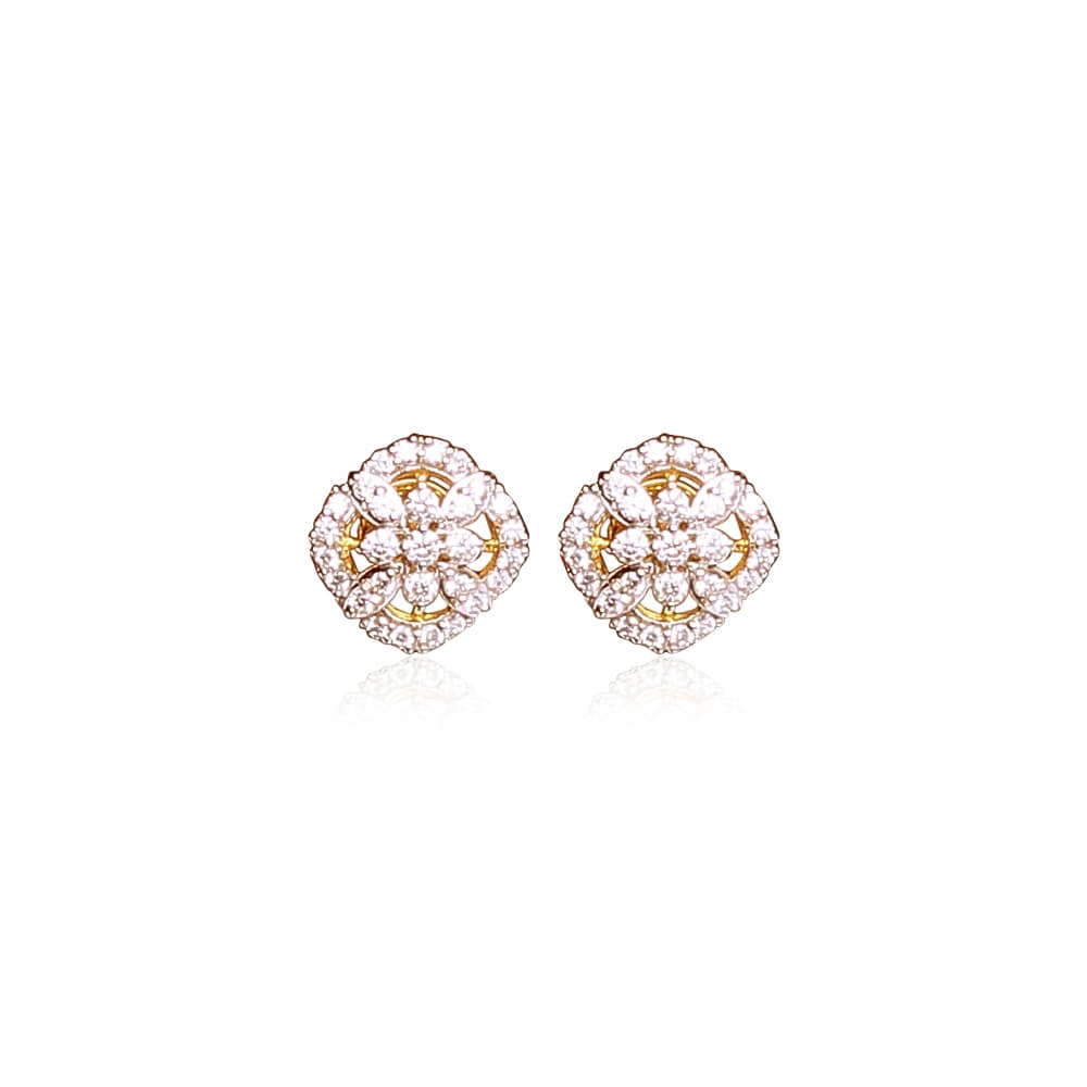 Square Diamond Studs Square Diamond Studs