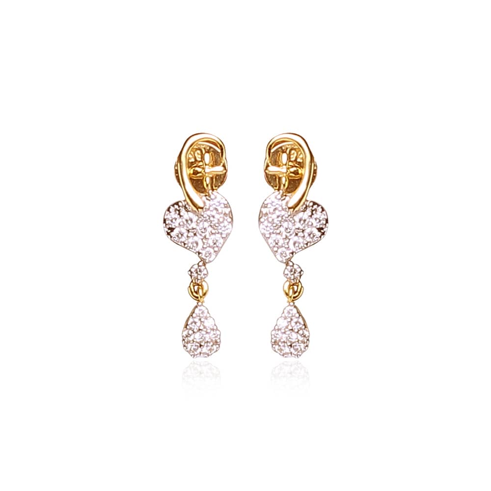 Darling 18 Kt Diamond Earrings Darling 18 Kt Diamond Earrings