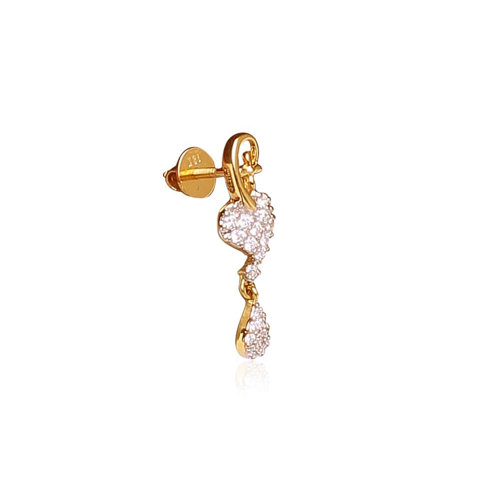 Darling 18 Kt Diamond Earrings Darling 18 Kt Diamond Earrings