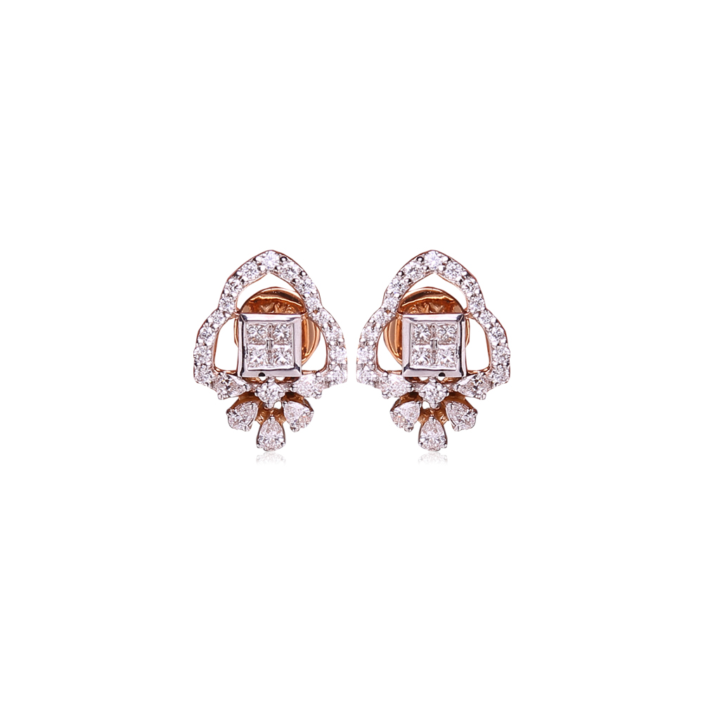 Elegant Diamond Studs Elegant Diamond Studs