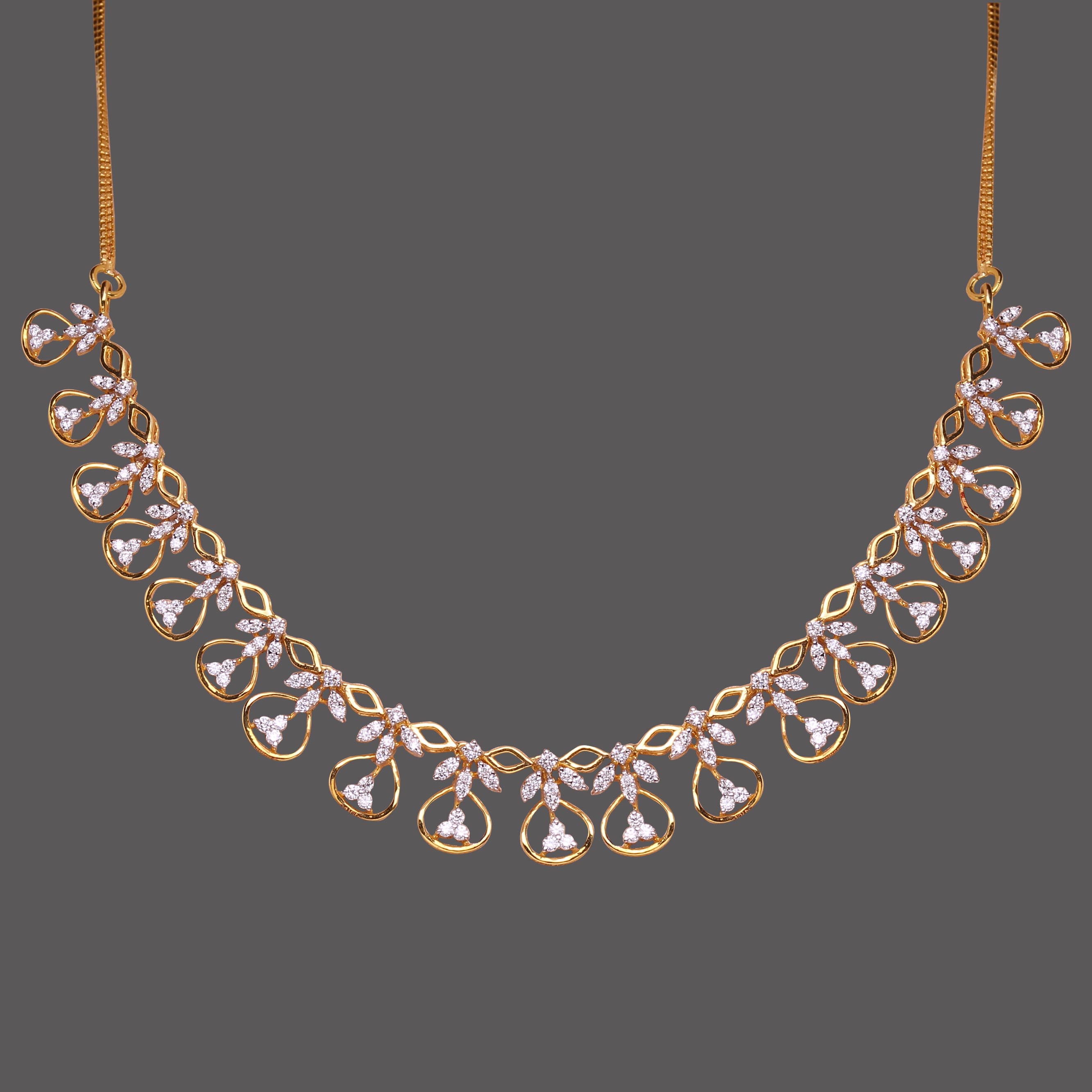 Dainty Diamond Necklace Dainty Diamond Necklace