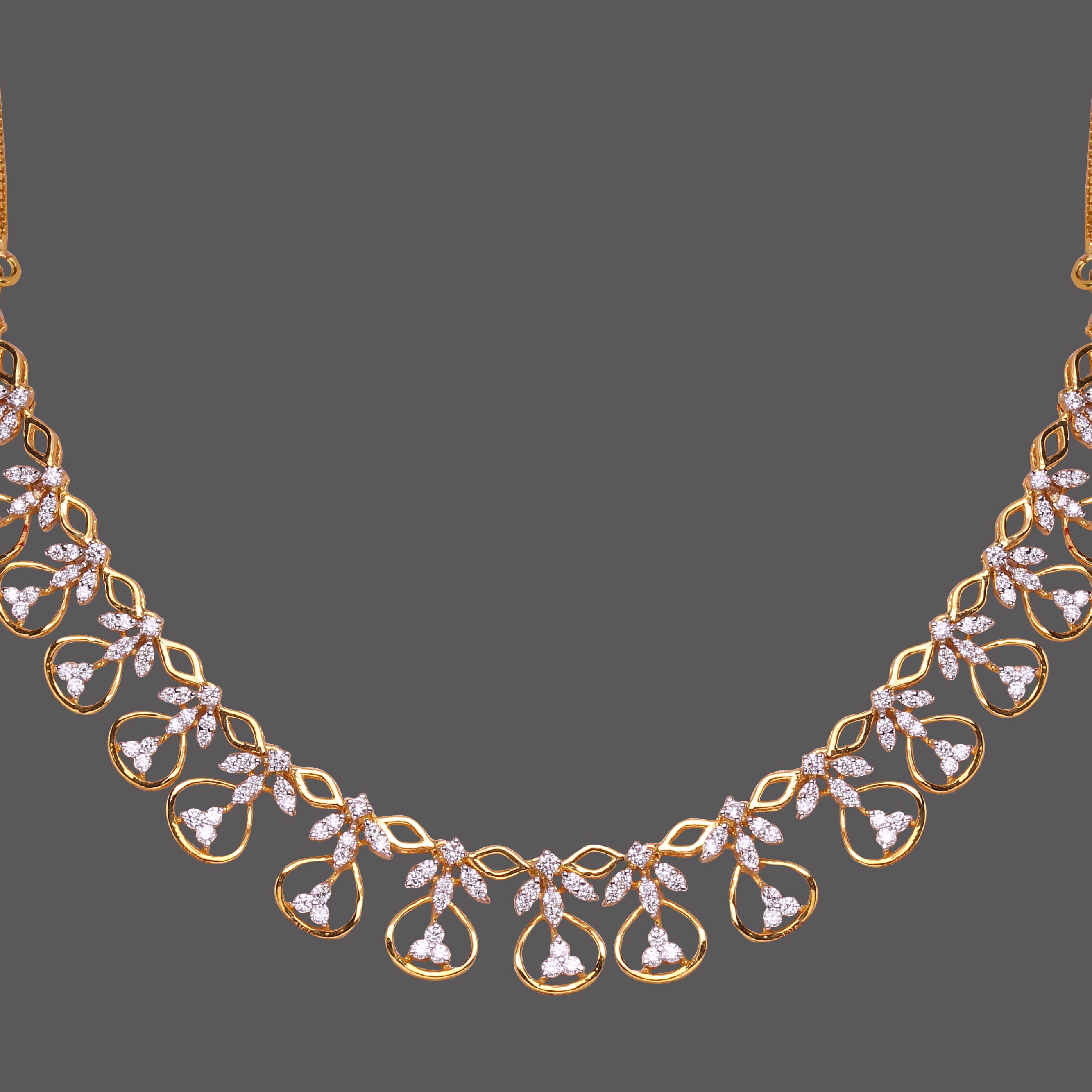 Dainty Diamond Necklace Dainty Diamond Necklace