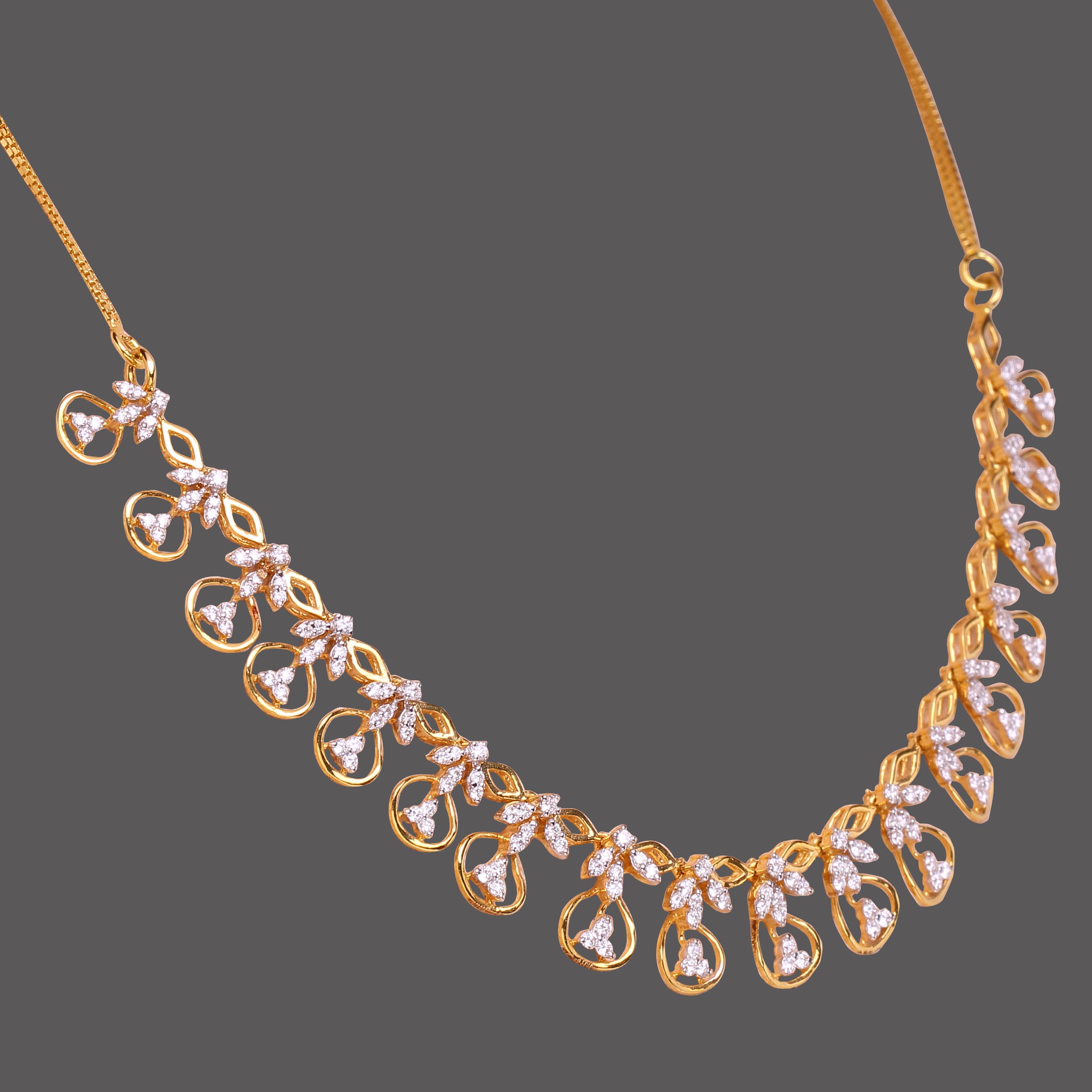 Dainty Diamond Necklace Dainty Diamond Necklace