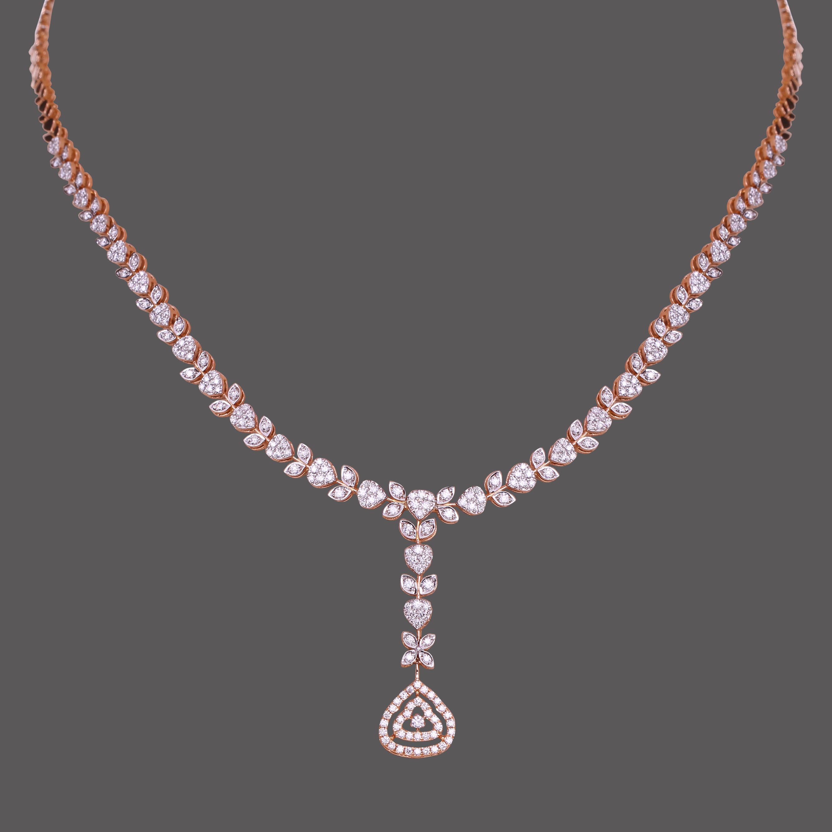 Elegant Diamond Necklace Elegant Diamond Necklace