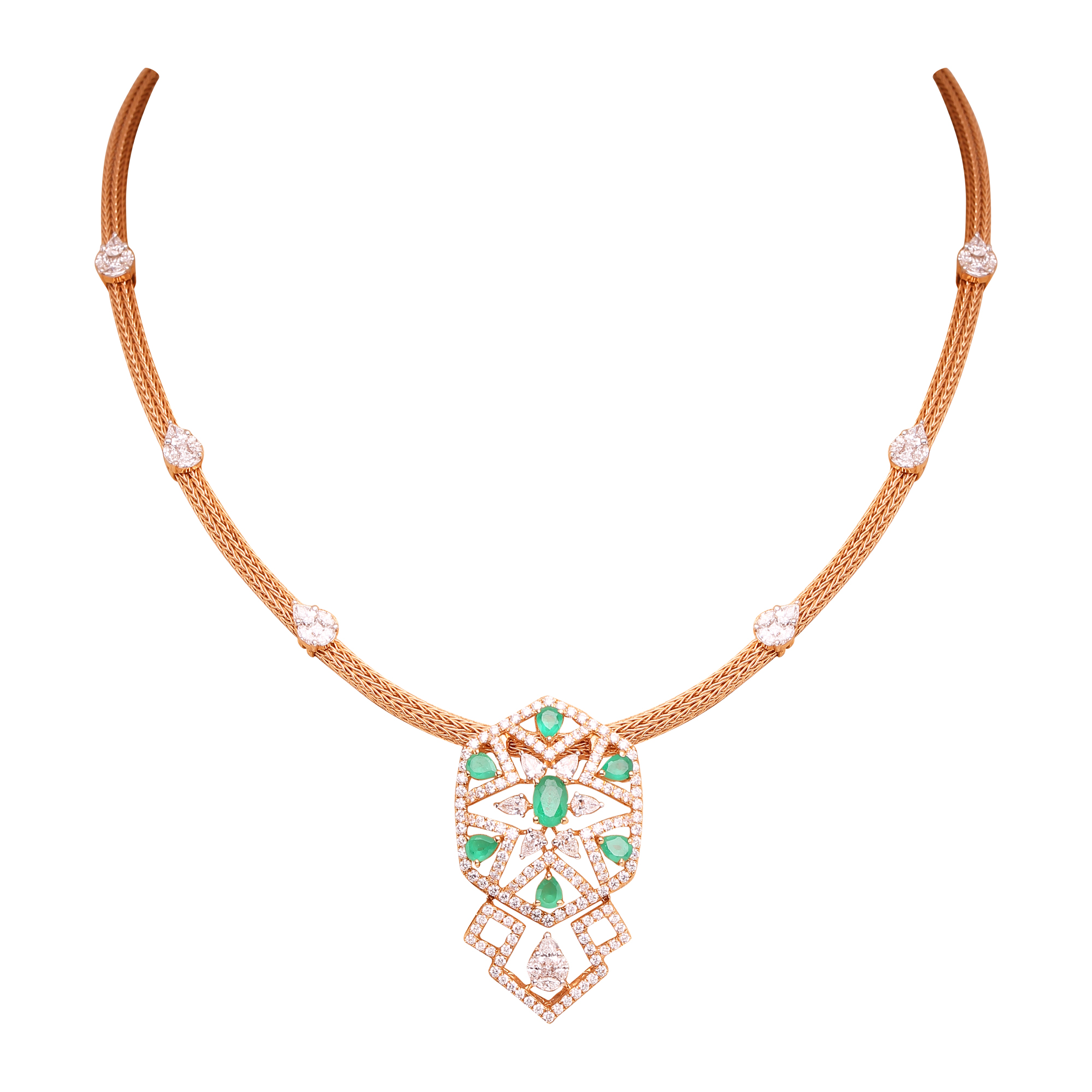Unique Diamond Necklace Unique Diamond Necklace