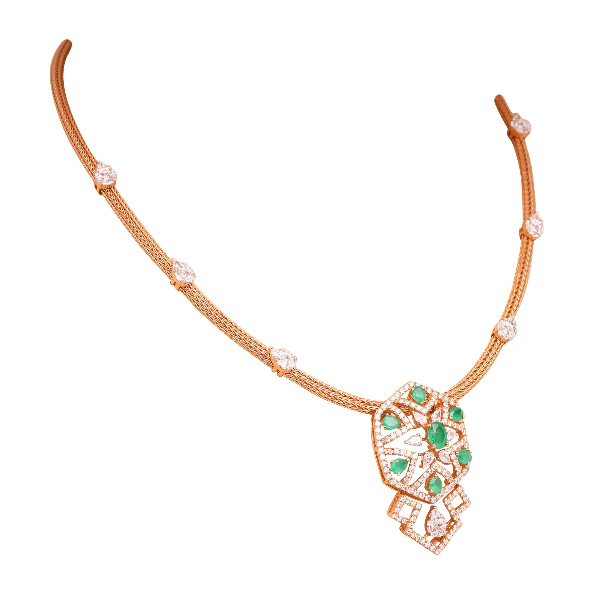 Unique Diamond Necklace Unique Diamond Necklace