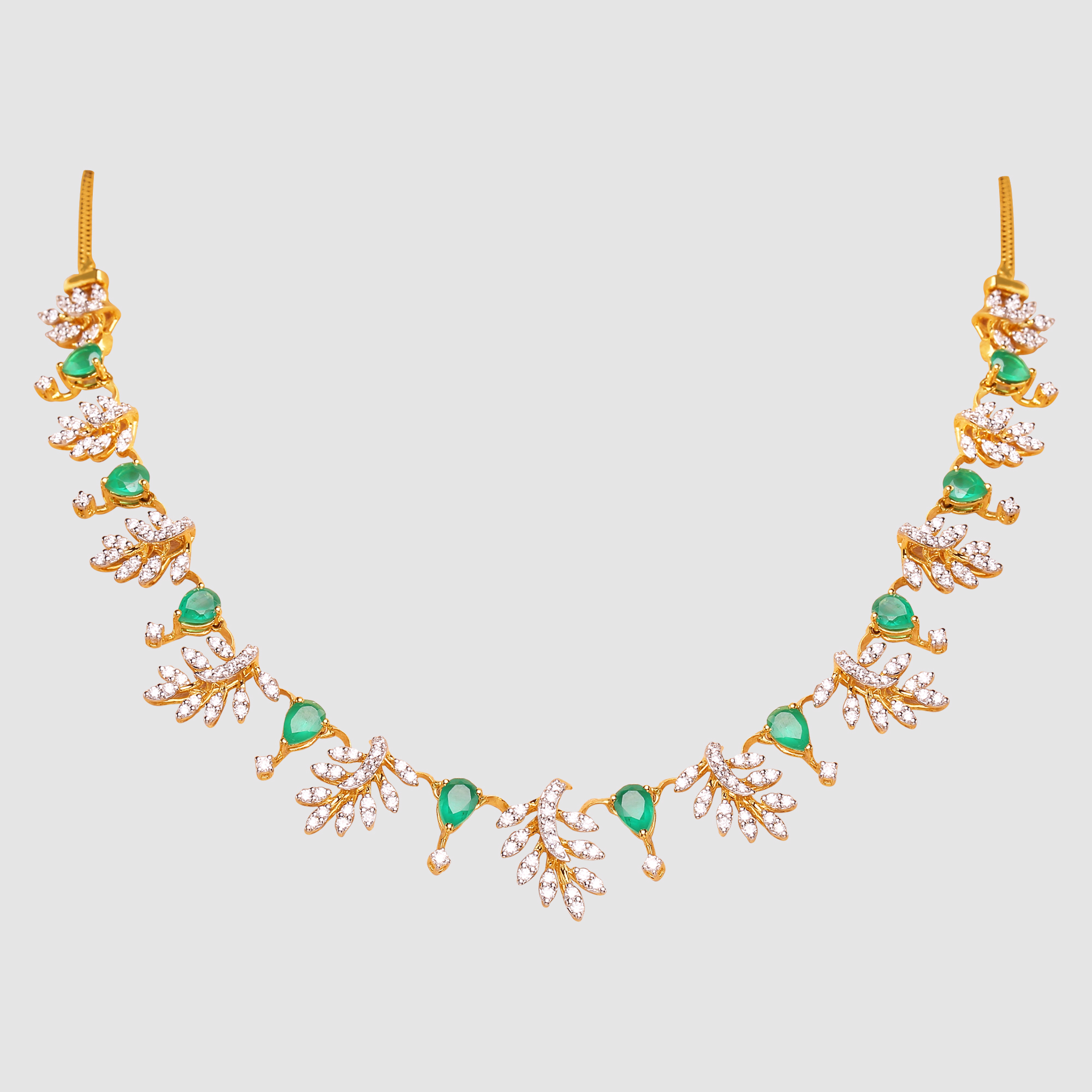polished diamond necklace polished diamond necklace