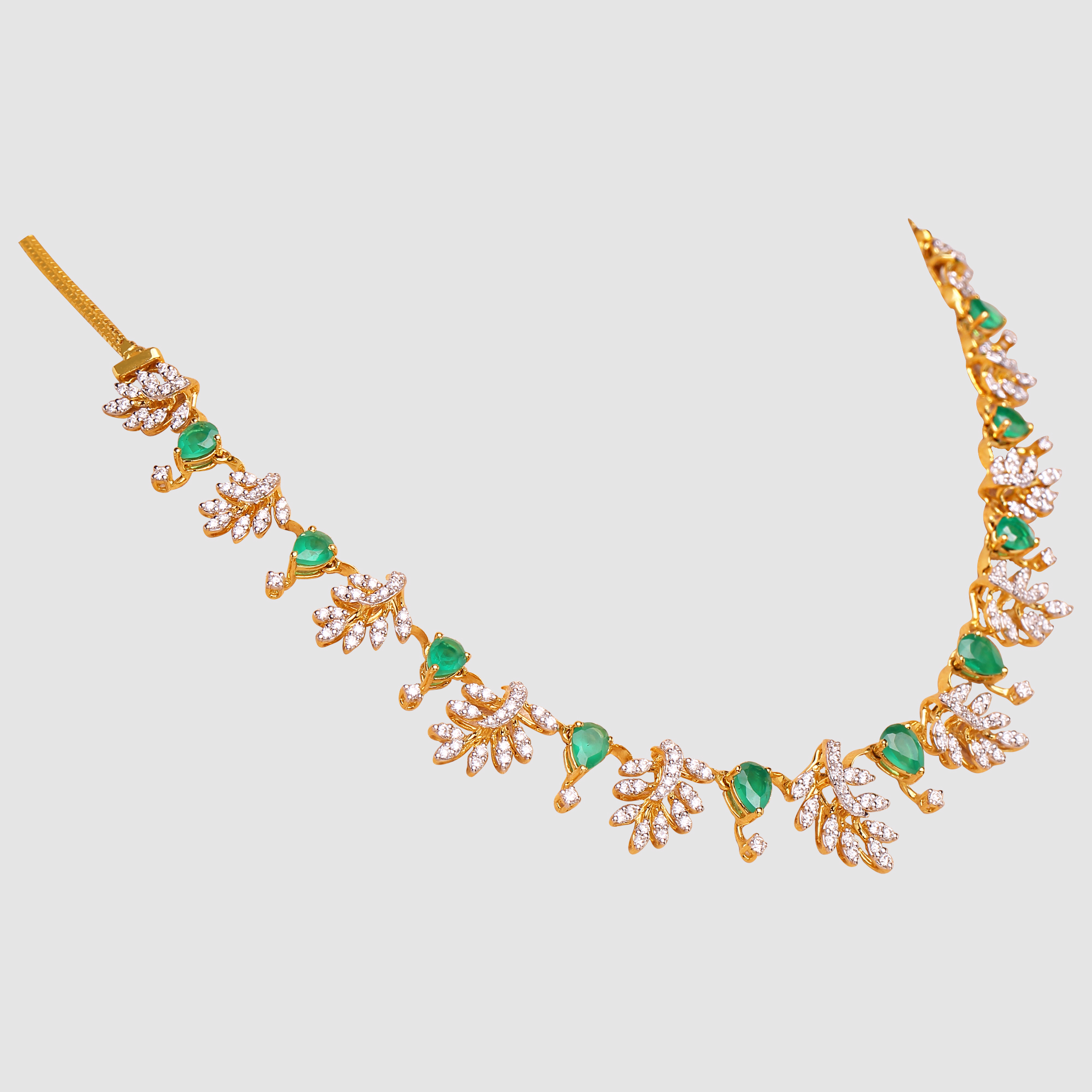 polished diamond necklace polished diamond necklace