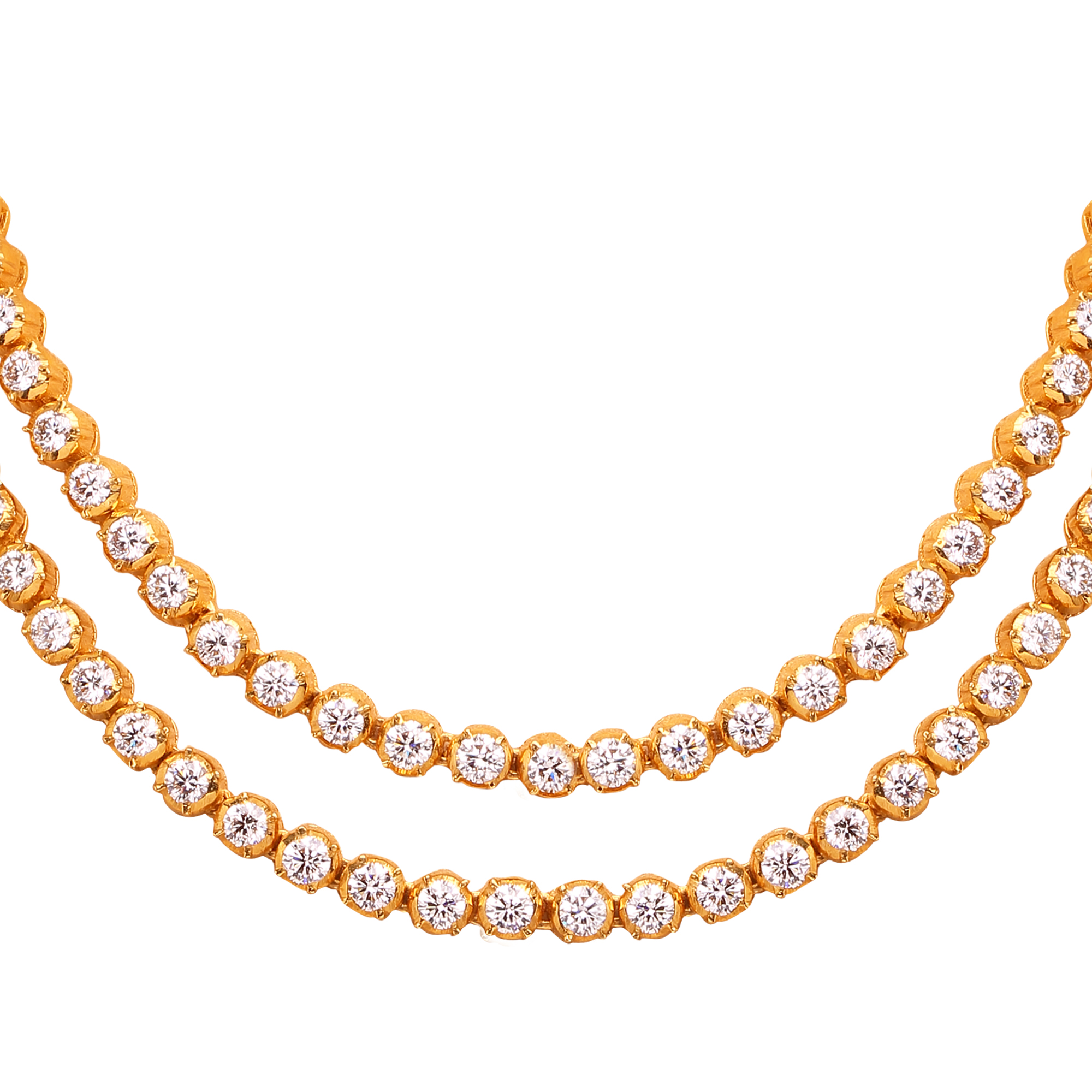 Rich look Solitaires Necklace Rich look Solitaires Necklace