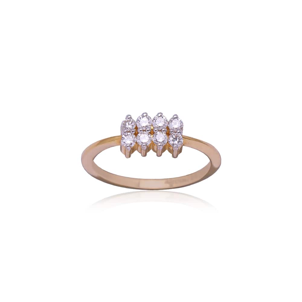 Linear Diamond Ring Linear Diamond Ring