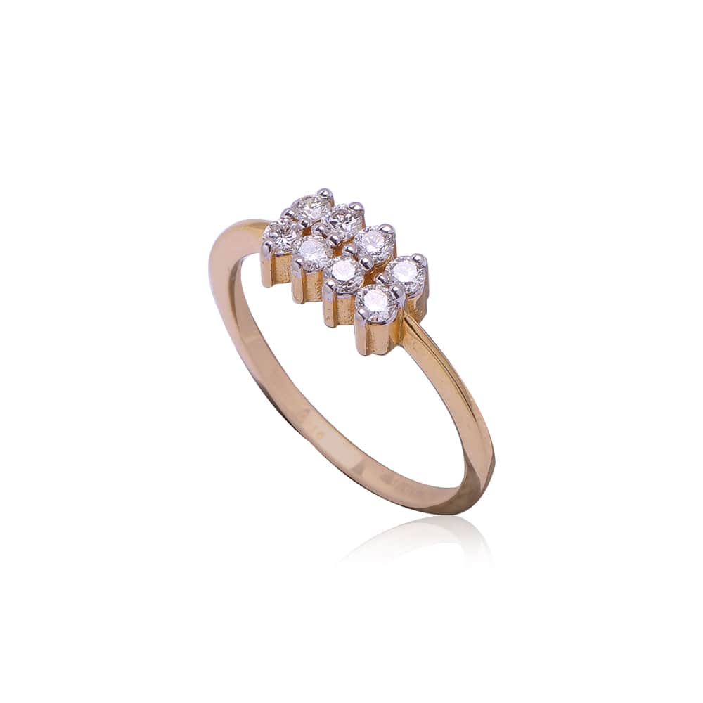 Linear Diamond Ring Linear Diamond Ring