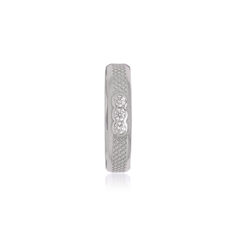 Julia Three Stone Solitaire Ring Julia Three Stone Solitaire Ring
