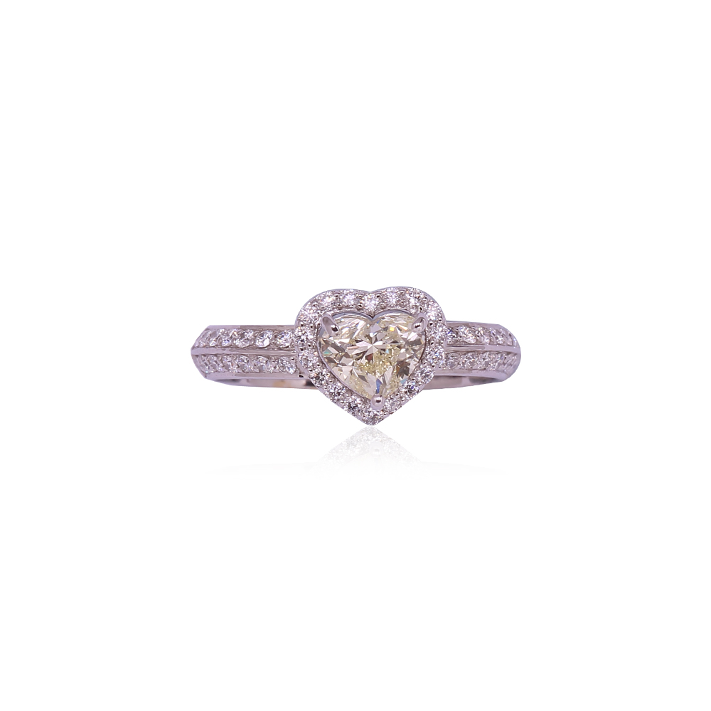 Heart Shaped Diamond Ring Heart Shaped Diamond Ring