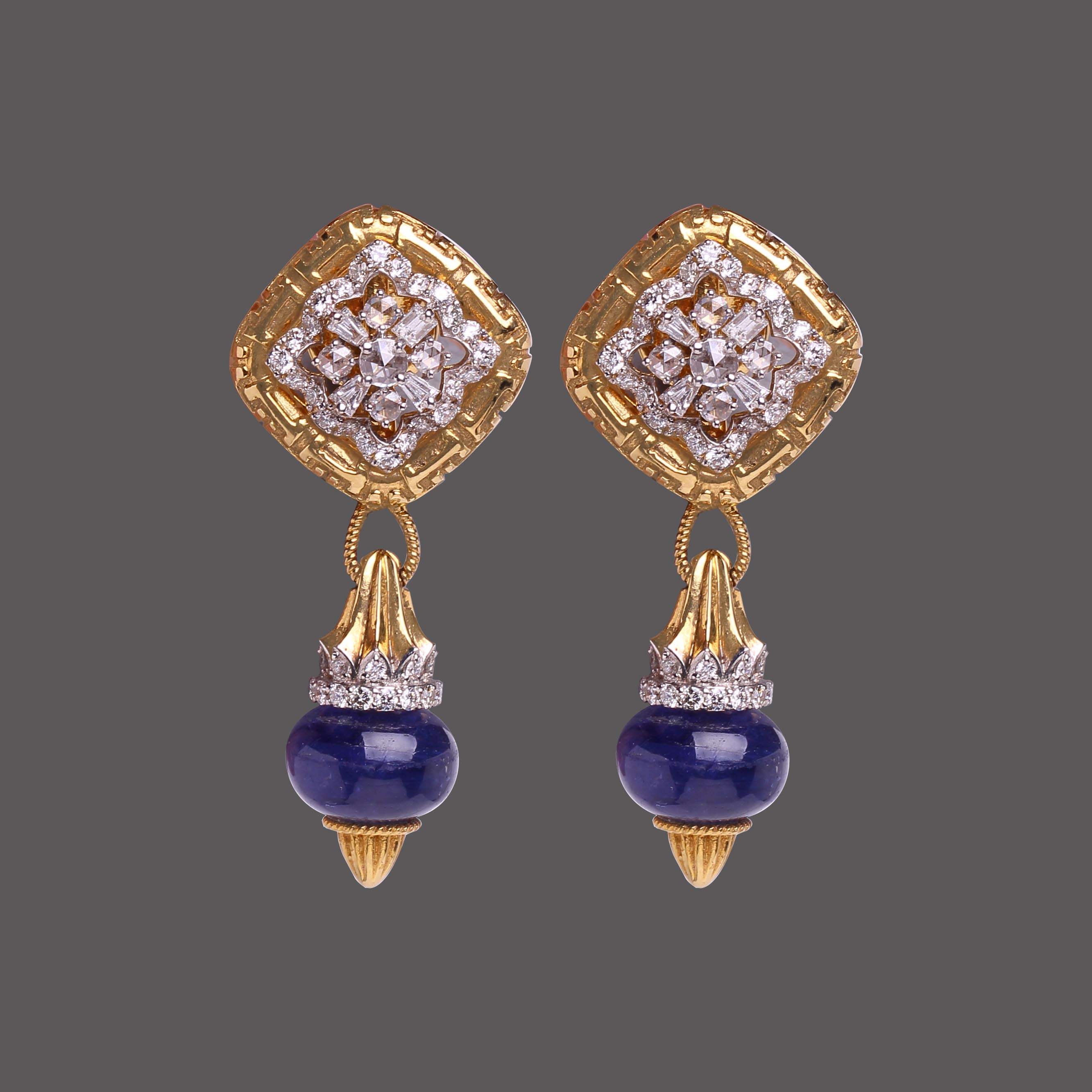 Blue Sapphire Diamond Tops Blue Sapphire Diamond Tops