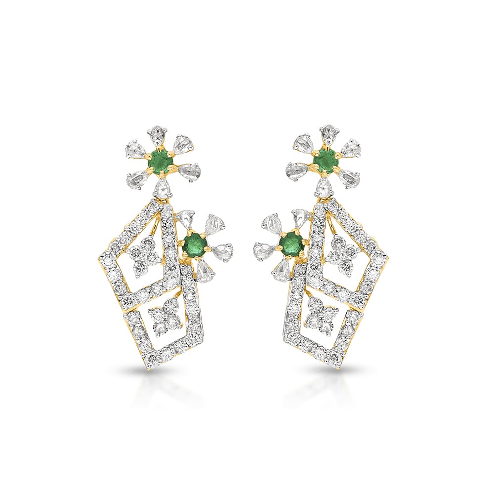 Glamorous Polki Earrings Glamorous Polki Earrings