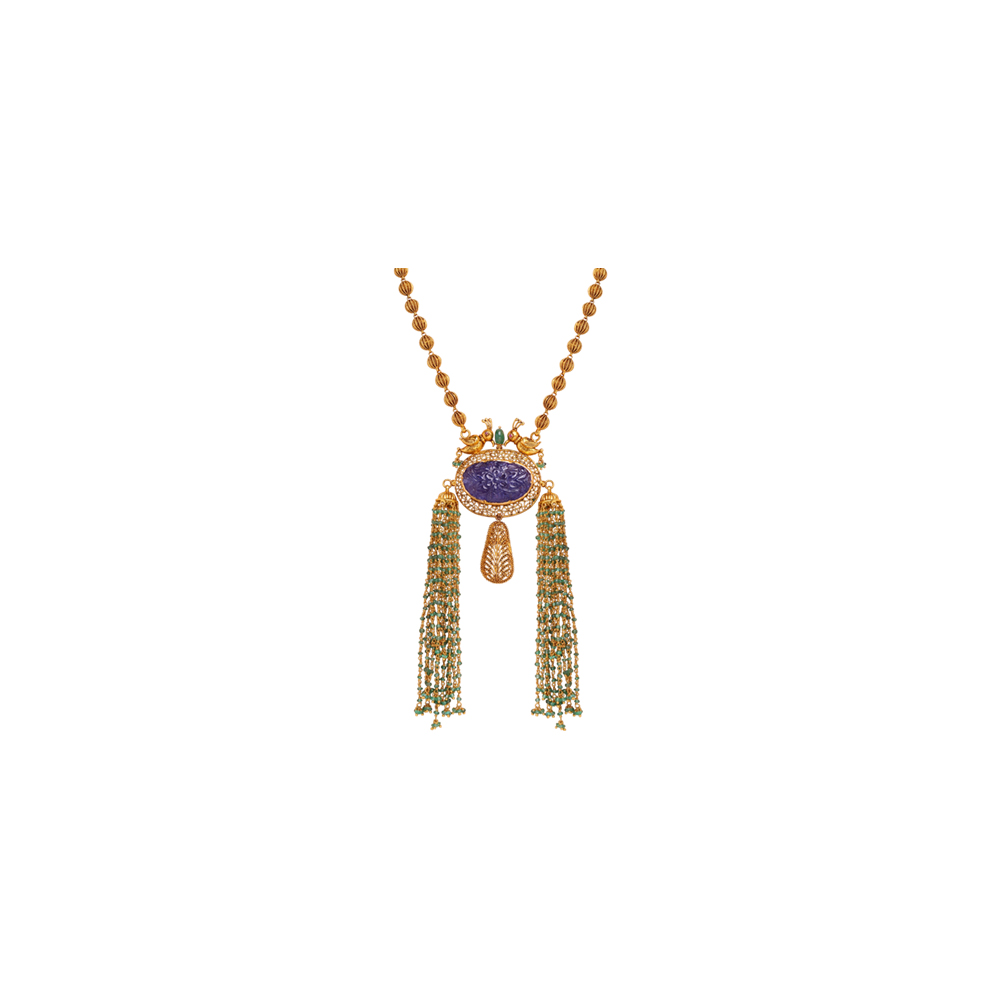 Gold Tassel Necklace Gold Tassel Necklace