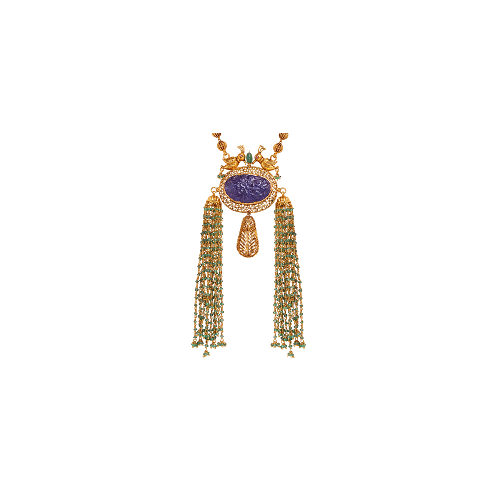 Gold Tassel Necklace Gold Tassel Necklace