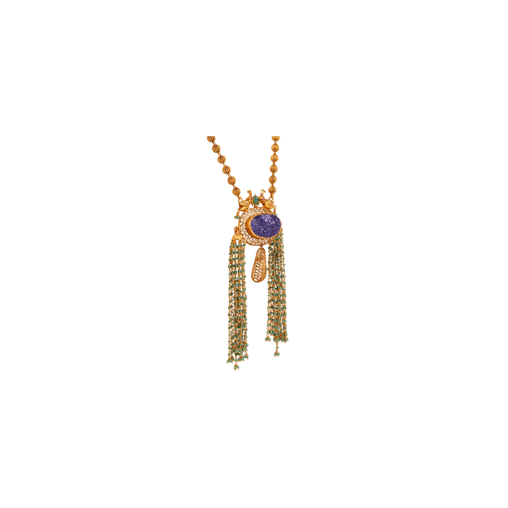 Gold Tassel Necklace Gold Tassel Necklace