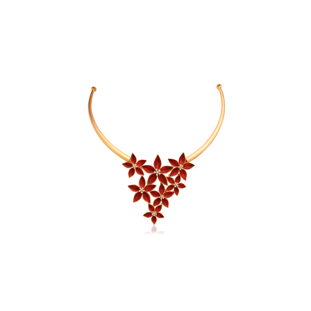 Floral Design Necklace Floral Design Necklace