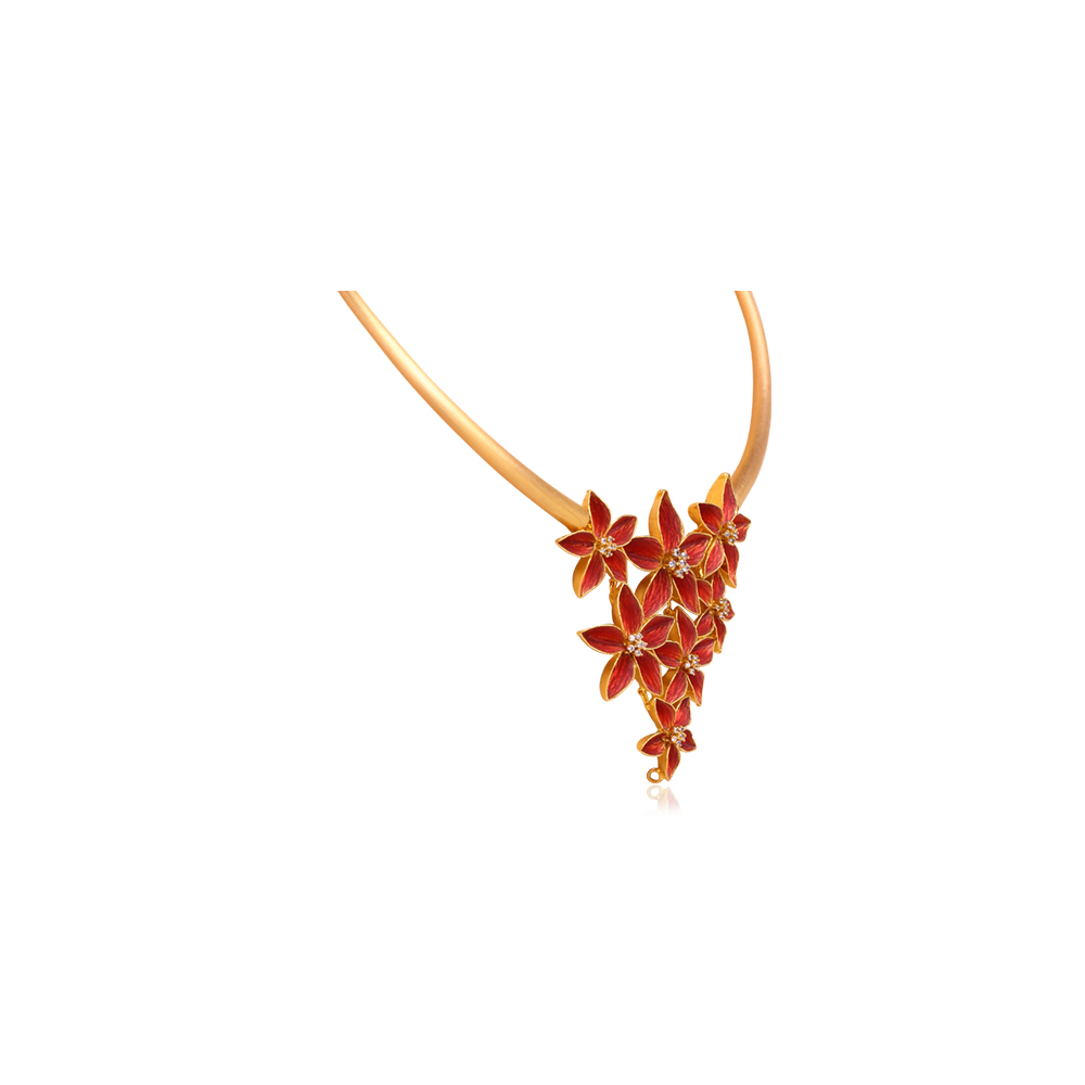 Floral Design Necklace Floral Design Necklace