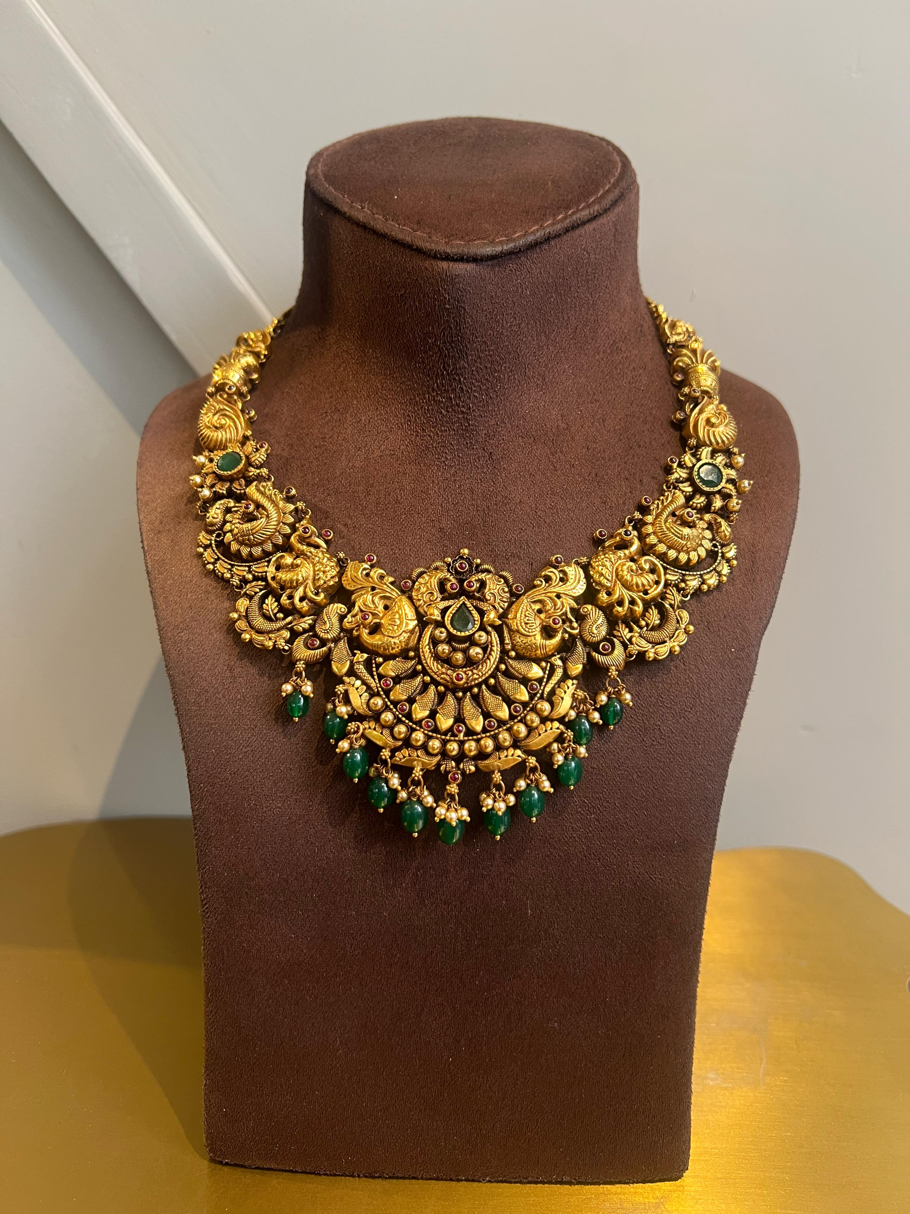 Intricate nakshi necklace Intricate nakshi necklace
