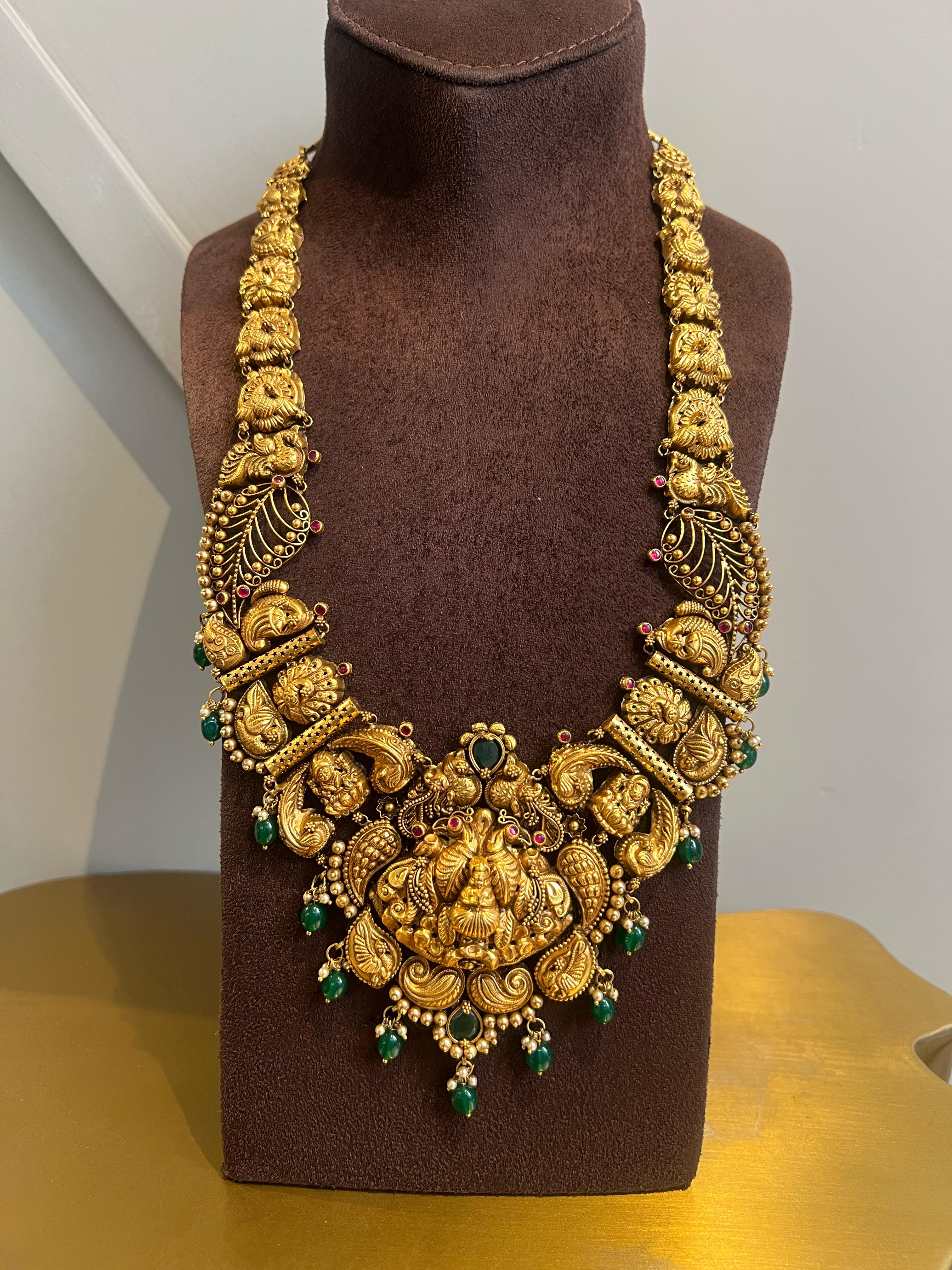 Goddess lakshmi Nakshi Haaram Goddess lakshmi Nakshi Haaram