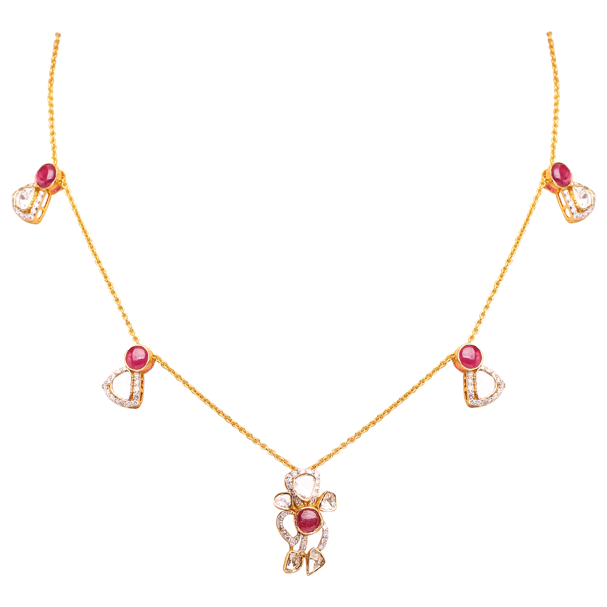 Alluring Polki Necklace Alluring Polki Necklace
