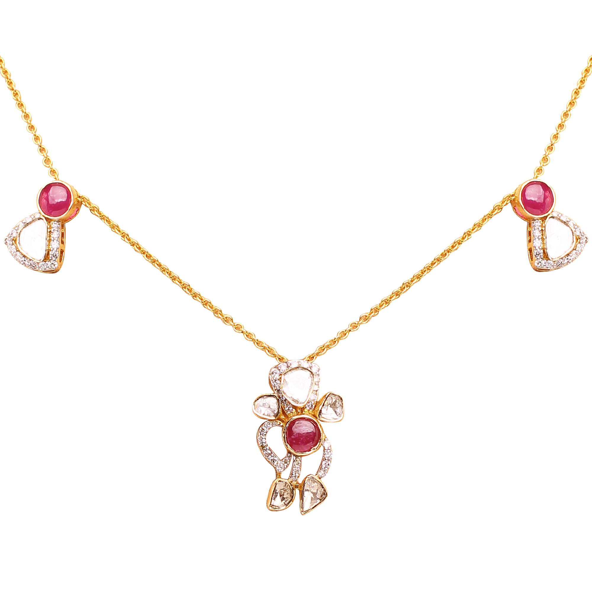 Alluring Polki Necklace Alluring Polki Necklace