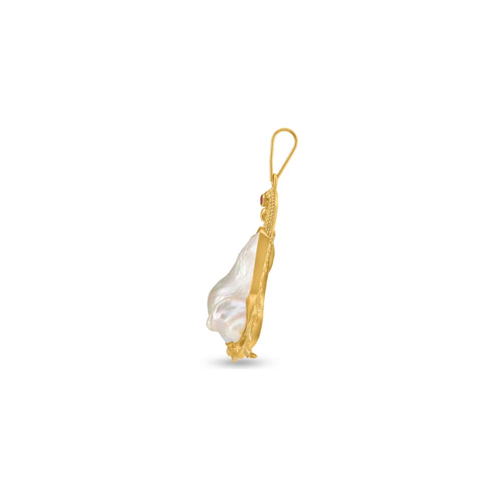 Creative Peacock Baroque Pearl Pendant Creative Peacock Baroque Pearl Pendant