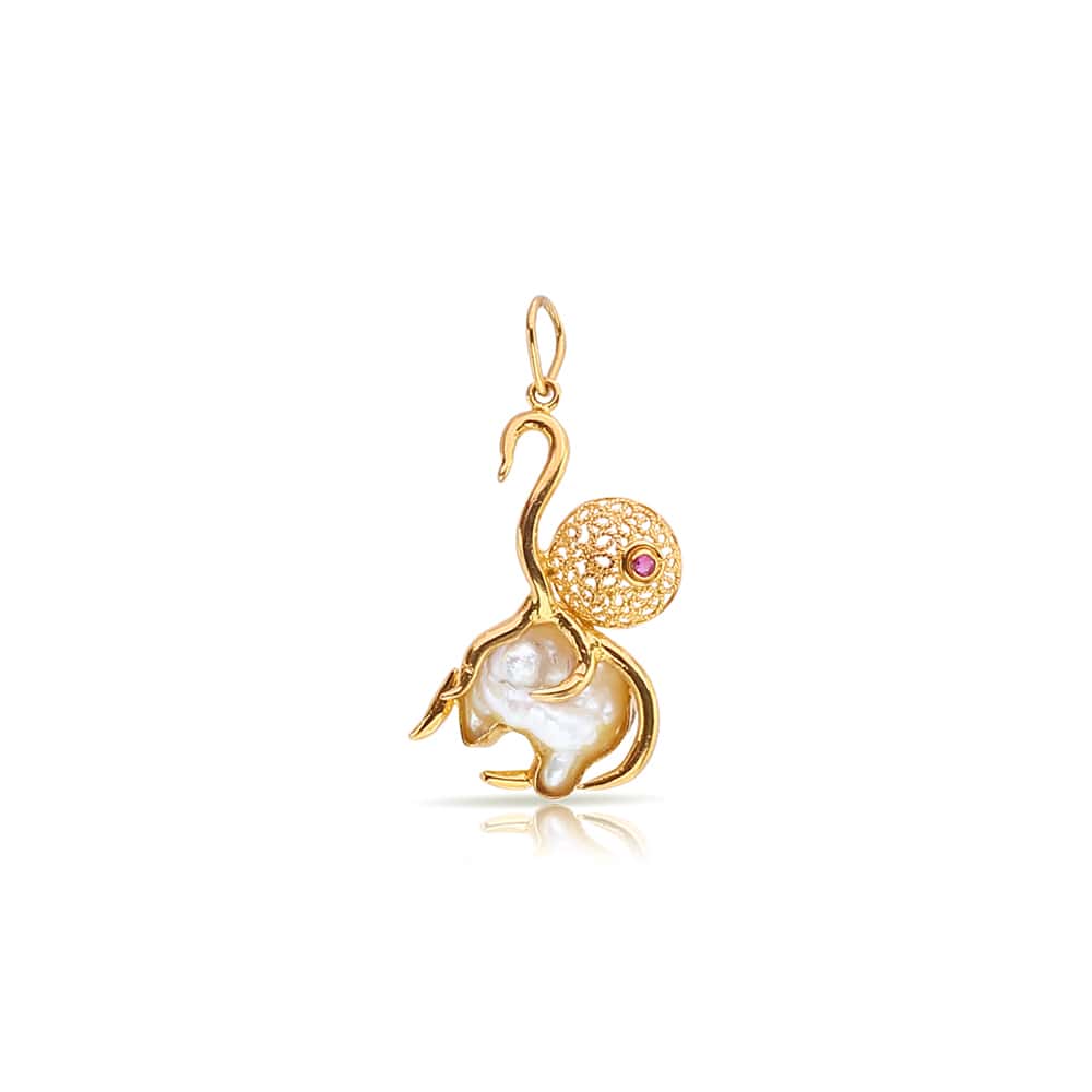 Elephant Gold Pendant Elephant Gold Pendant