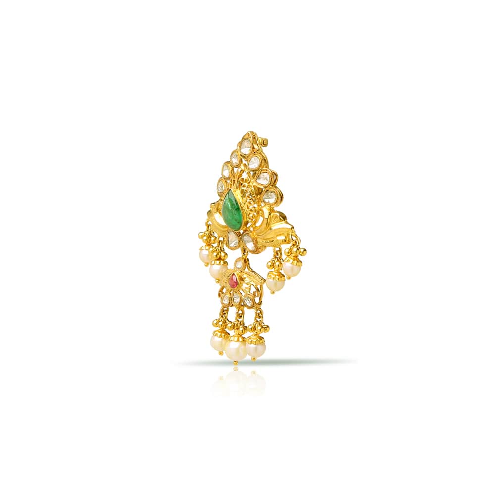 Lotus Polki Locket Lotus Polki Locket