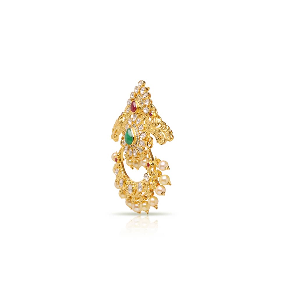 Riveting Nakshi Polki Pendant Riveting Nakshi Polki Pendant