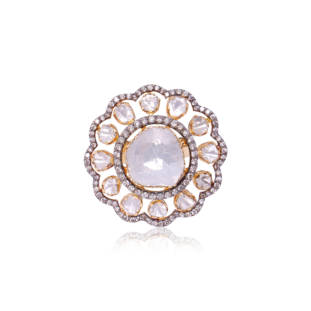 Chunky Polki Diamond Ring Chunky Polki Diamond Ring
