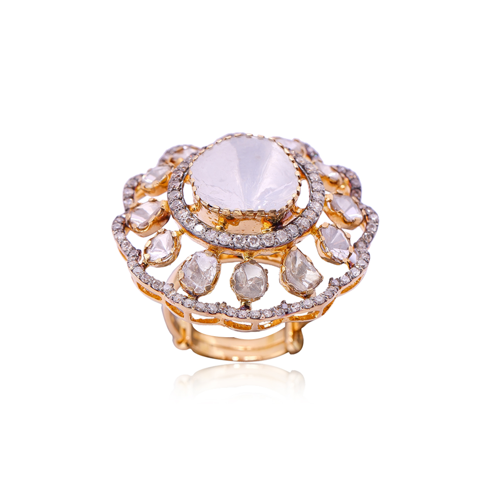 Chunky Polki Diamond Ring Chunky Polki Diamond Ring