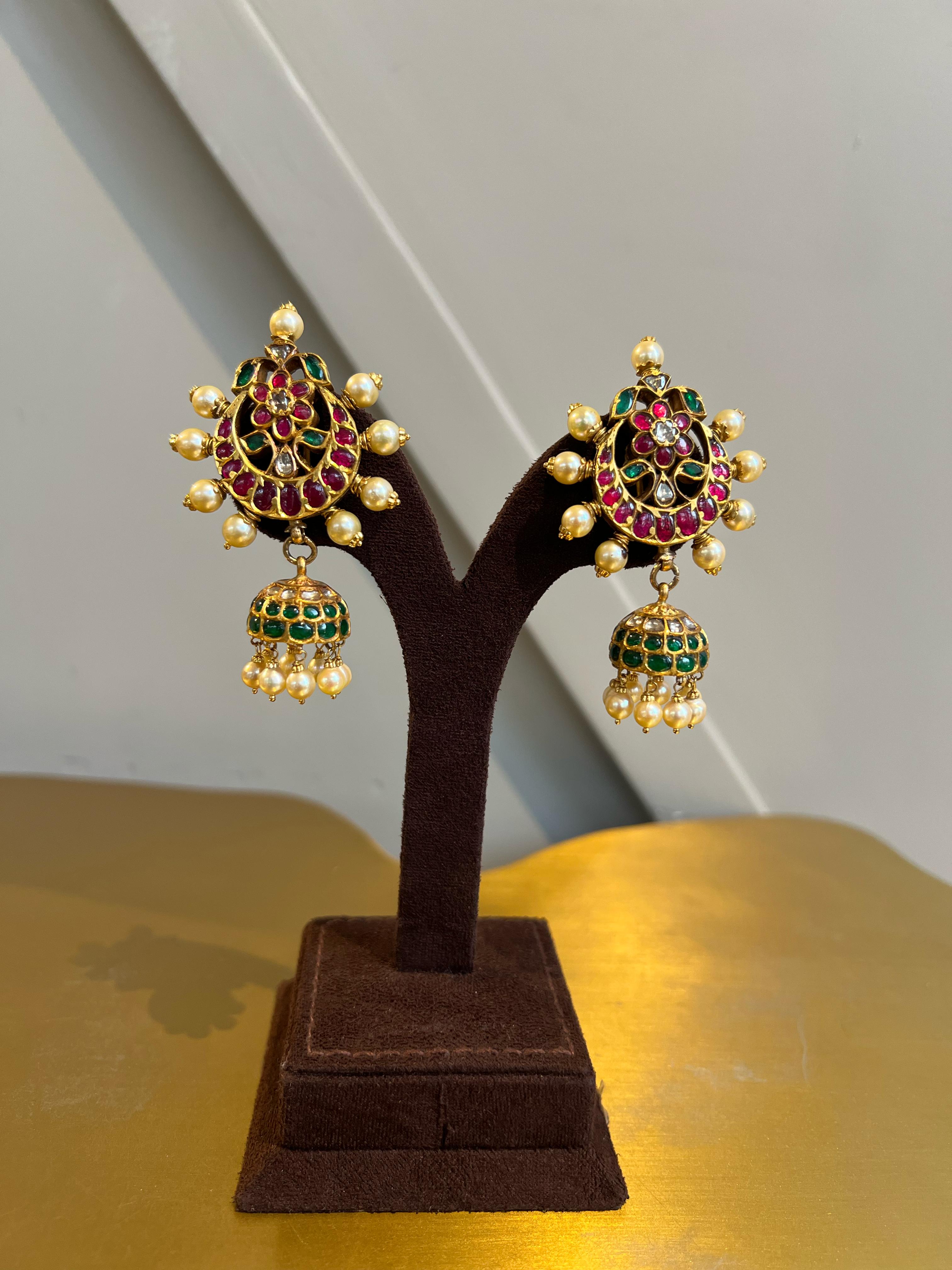 Classic Kundan Jumki
