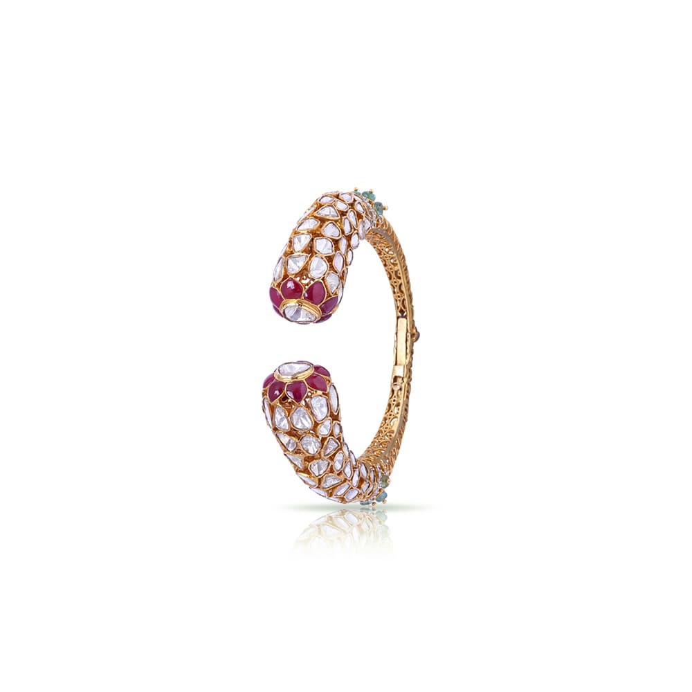 Petal Shaped Ruby Kada Petal Shaped Ruby Kada