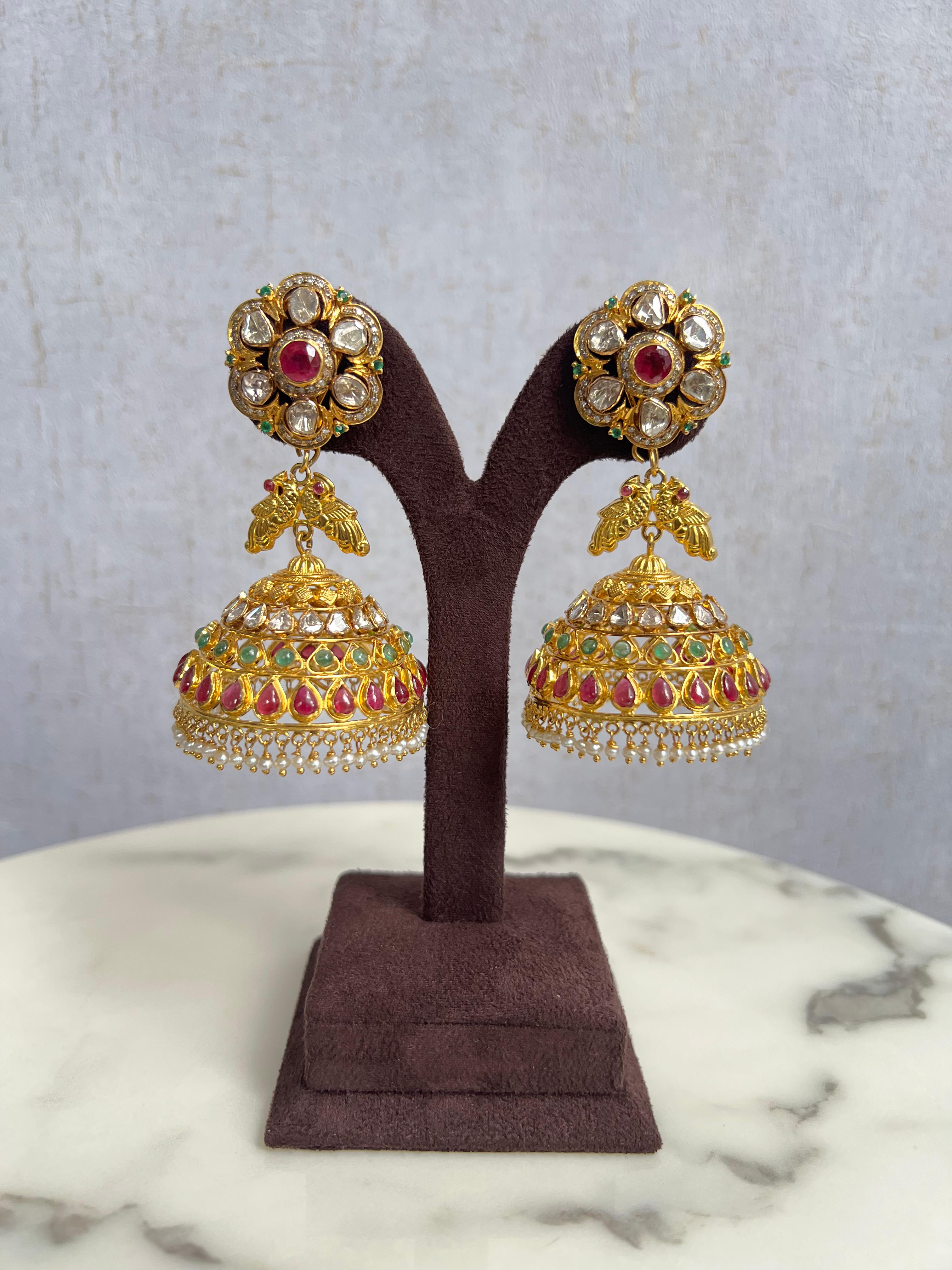 Detachable Traditional Polki Jumpies