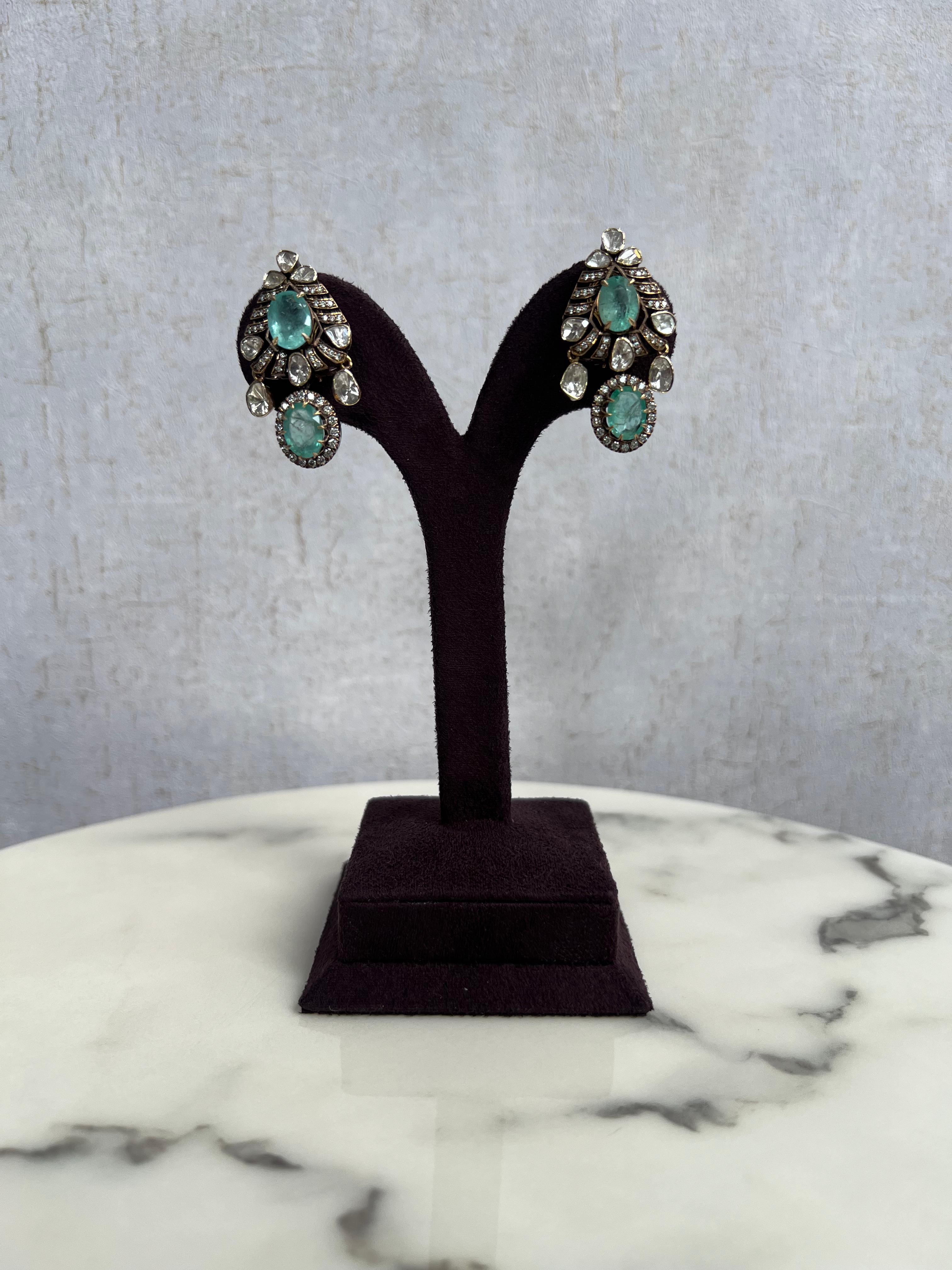 Victorian Hangings with Russian Emerald